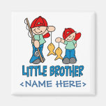 Fishing Buddies Little Brother Refrigerator Magnet