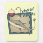 Fishing Buddy T-shirts and Gifts Mouse Pads