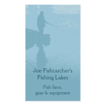 Fishing business card