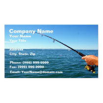 Fishing business cards