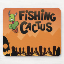 Fishing Cactus Official Mousepad Tapis De Souris