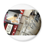 Fishing Cat Street - Paris Magnets