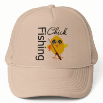 Fishing Chick Mesh Hats