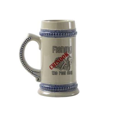 Fishing Chinook  Salmon The Reel Deal Fishing Mug by UTeezFishing