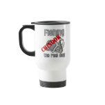 Fishing Chinook  Salmon The Reel Deal Fishing Coffee Mugs