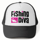 Fishing Diva Trucker Hats