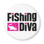 Fishing Diva Magnet