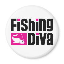 Fishing Diva Magnet