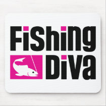 Fishing Diva Mouse Mats