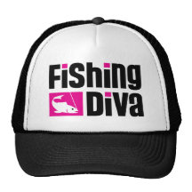 Fishing Diva Trucker Hats