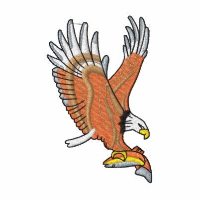Fishing Eagle -- Shirt by Embroidery_Guy