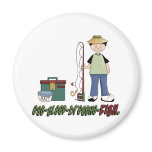 Fishing Eat Sleep Breathe Magnets