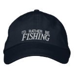 Fishing Embroidered Hat