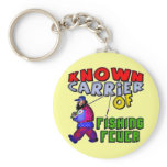 Fishing Fever T-shirts and Gifts Keychain