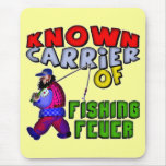 Fishing Fever T-shirts and Gifts Mouse Mat