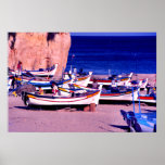 Fishing fleet, The Algarve, Portugal posters