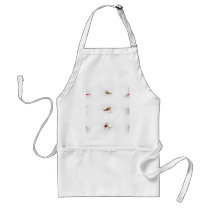 Fishing flies aprons