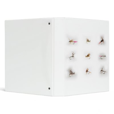 Fishing flies vinyl binders by jeanro