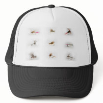 Fishing flies hat