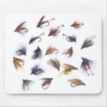 fishing flies mousepad