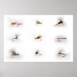 Fishing flies posters