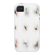 Fishing Flies Vibe iPhone 4 Cover