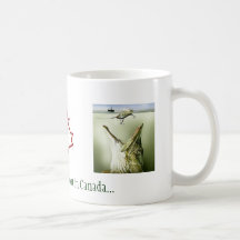 Fishing for Northern Pike in Canada Coffee Mugs