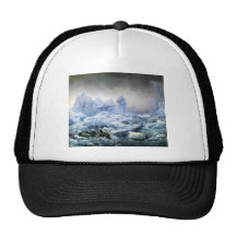 Fishing for Walrus in the Arctic Ocean Mesh Hat