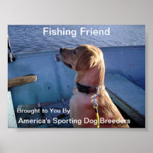 Fishing Friend Poster