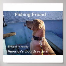 Fishing Friend Poster