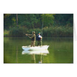 Fishing fun greeting cards