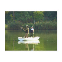 Fishing fun post cards
