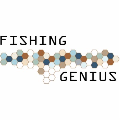 Fishing Genius Acrylic Cut Out by itsallhot