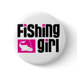 Fishing Girl buttons