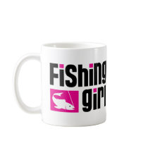 Fishing Girl Mugs