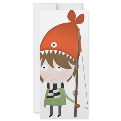 Fishing gone wrong rack card design by eloise_spleen