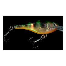 Fishing guide business cards bait shop lure photo