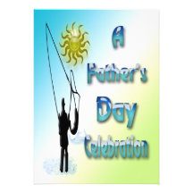 Fishing - Happy Father's Day Invitation