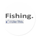 Fishing...I Like This stickers