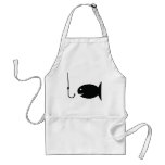 fishing icon apron