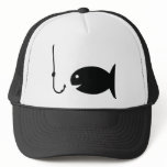 fishing icon mesh hat