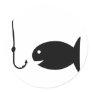 fishing icon sticker