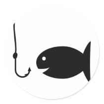 fishing icon stickers