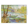 Fishing in Spring Pont de Clichy; Vincent van Gogh