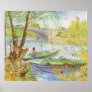 Fishing in Spring Pont de Clichy; Vincent van Gogh