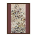 Fishing In Springtime By Taiga Ikeno (Best Quality Post Card