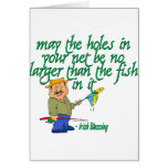 Fishing Irish Blessing Card