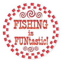Fishing is FUNtastic Stickers