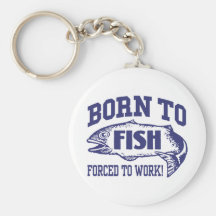 Fishing Key Chain