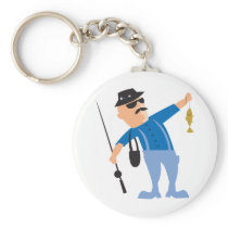 Fishing Keychain